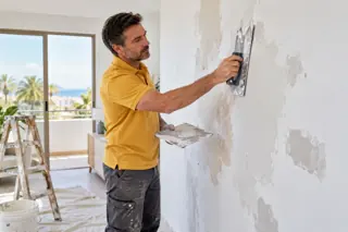 Imagen ilustrativa: Preparación y alisado de paredes