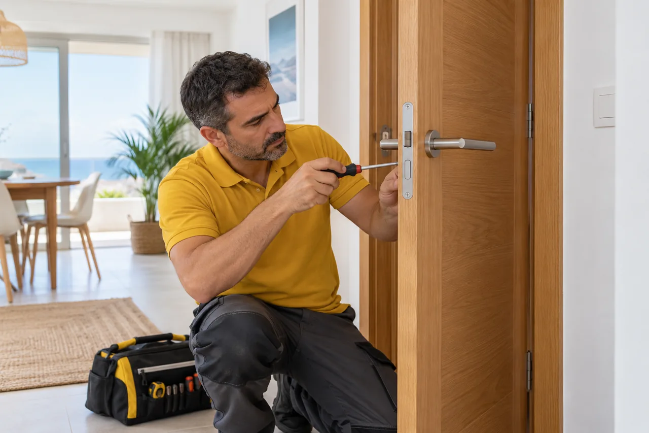 Imagen ilustrativa de Reparación e instalación de puertas